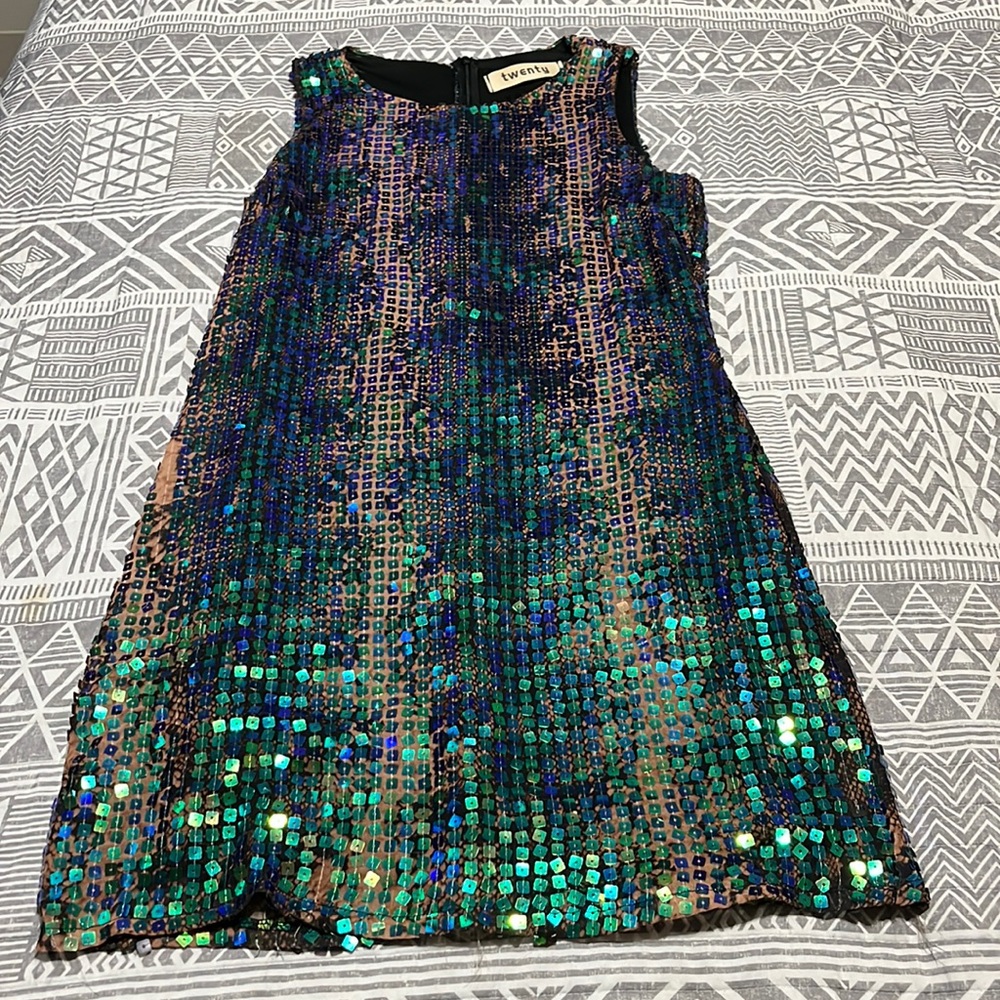 Iridescent party dress
